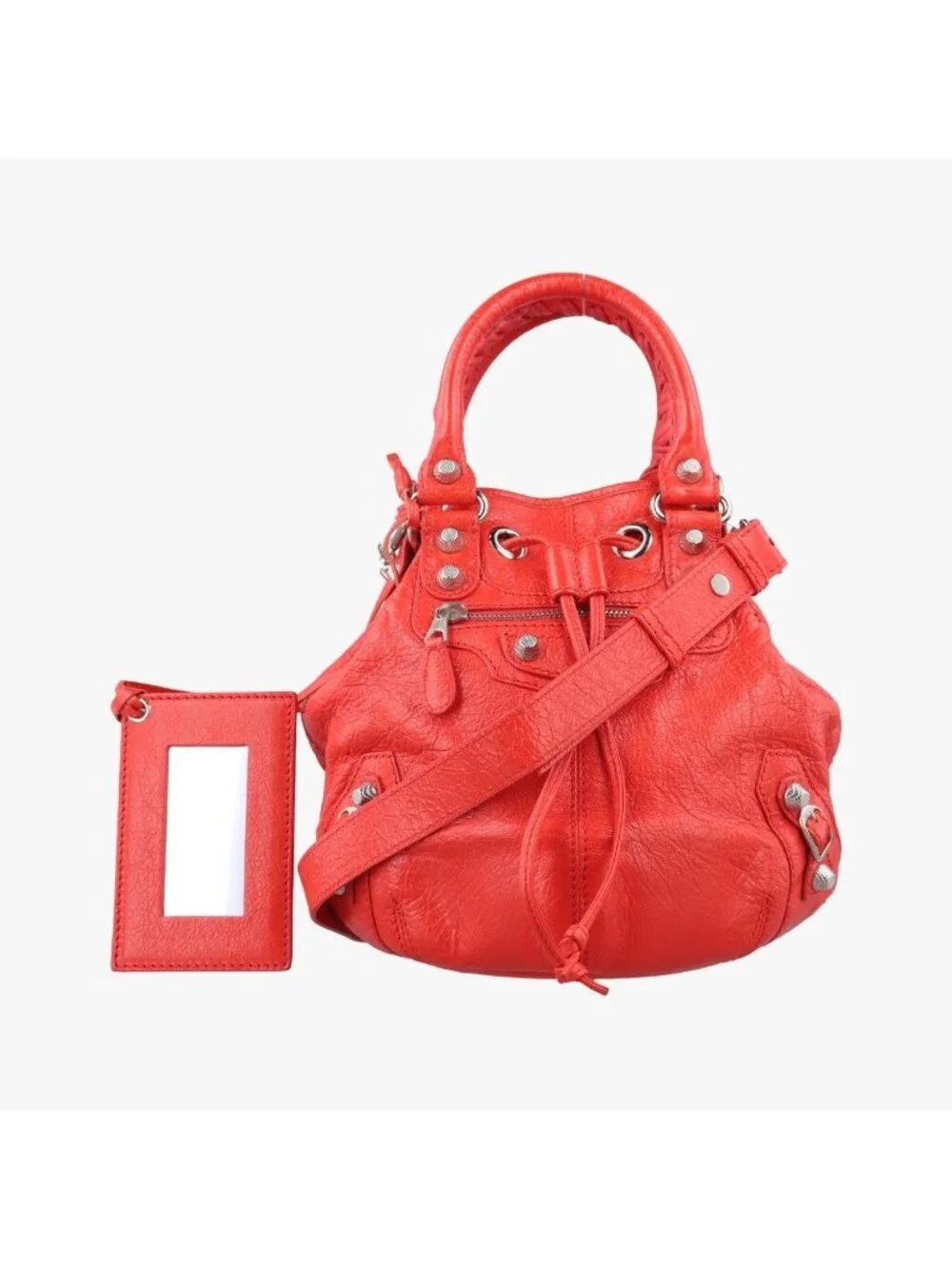 Balenciaga Pom Red Shoulder
